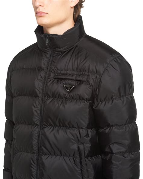 prada jacke preis|Prada re nylon puffer jacket.